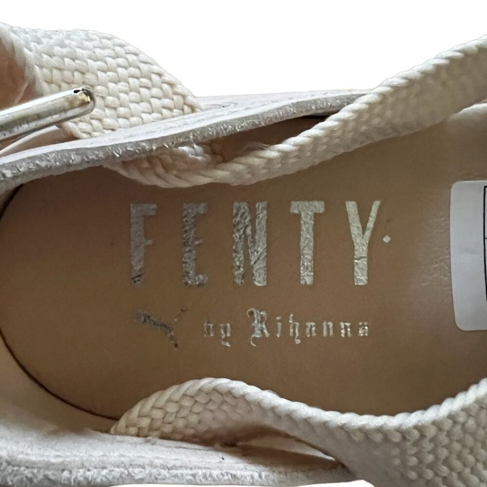 FENTY X PUMA RIHANNA BOW CREEPER OFF WHITE SIZE 8 - Picture 6 of 9